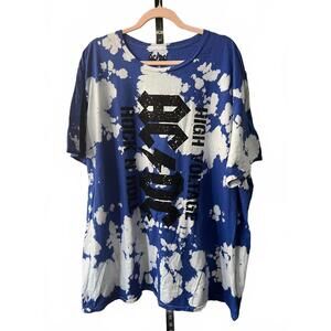 AC/DC High Voltage Tie-Dye T-Shirt - Vintage Style